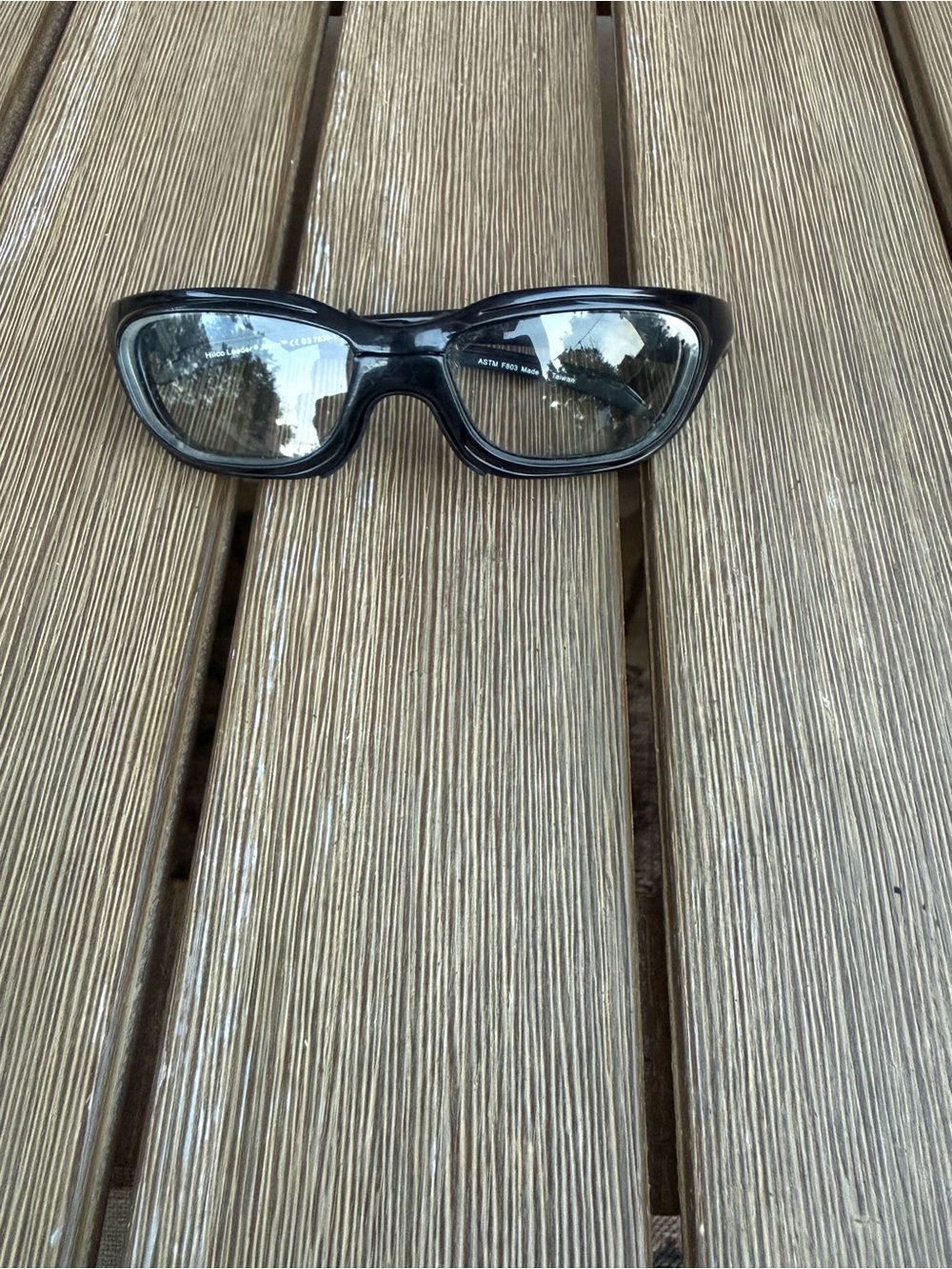 Hilco Leader Jam'n Kids Protective Sports Glasses Black ASTM F803 Youth Eyewear